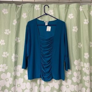 Ladies 3/4 sleeve top